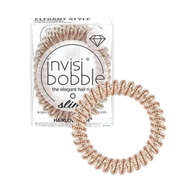 Afbeelding van Invisibobble Slim Of Bronze and Beads