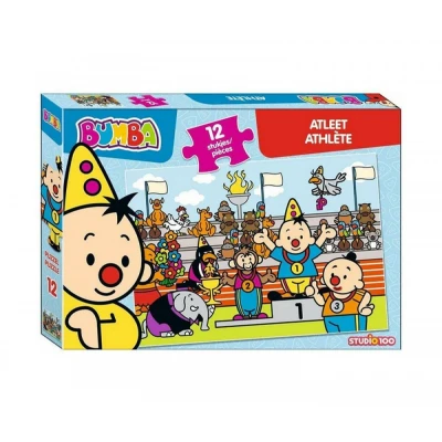 Afbeelding van Puzzel Studio 100 Bumba Atleet 12 stukjes