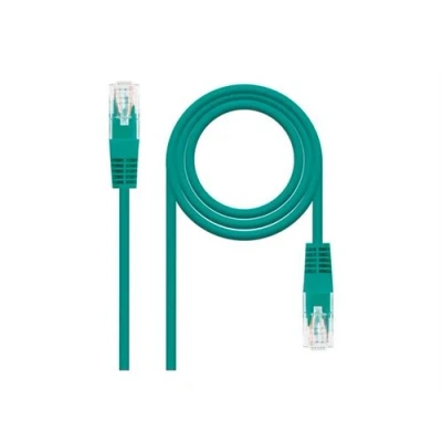 Image de Nanocable Cordon de raccordement RJ 45 (M) pour 1 m UTP CAT 6 vert