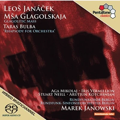Afbeelding van Rundfunkchor Berlin, Rundfunk Sinfonieorchester Berlin Janácek: Mša Glagolskaja (Missa Solemnis) &amp; Taras Bulba (Super Audio CD)