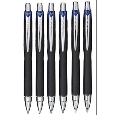 Afbeelding van Uni Ball Jetstream SXN 210 balpen, 1 mm brede punt en 0,45 lijnbreedte, sneldrogende pigmentinkt voor snel schrijven