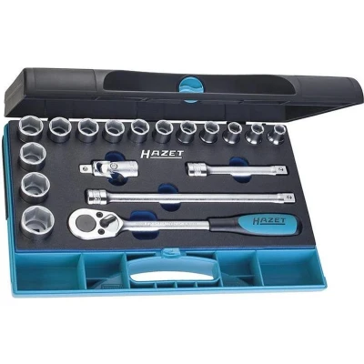 Afbeelding van Hazet 932/18 Dopsleutelset Metrisch 1/2 (12.5 mm) 18 delig
