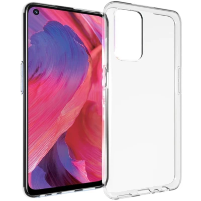Afbeelding van Accezz Hoesje Geschikt voor Oppo A54 (5G) / A74 Siliconen Clear Backcover Transparant