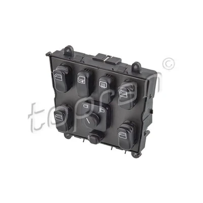Afbeelding van TOPRAN 408 743 Schakelaar, raamopener Middentunnel MERCEDES BENZ: ML Class