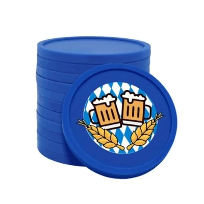 Afbeelding van CombiCraft Oktoberfest consumptiemunt Ø29mm donker blauw 100 stuks