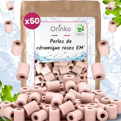 Afbeelding van 50 EM Roses keramische kralen, waterzuiverend, perfect voor karaf, fles, drinkfles [tevreden of terugbetaald]