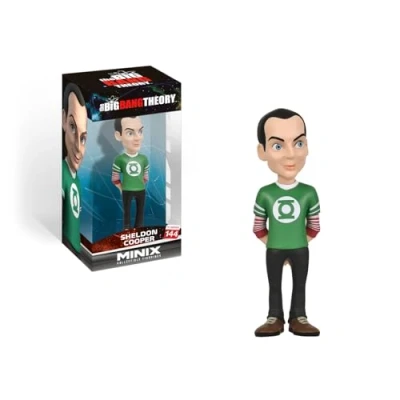 Afbeelding van Theorie van de Grote Opkomst Sheldon Cooper Minix beeldje 12cm