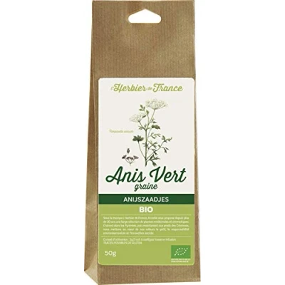 Afbeelding van L&#039;Herbier de France Anijsgroen biologische zaden, 50 g