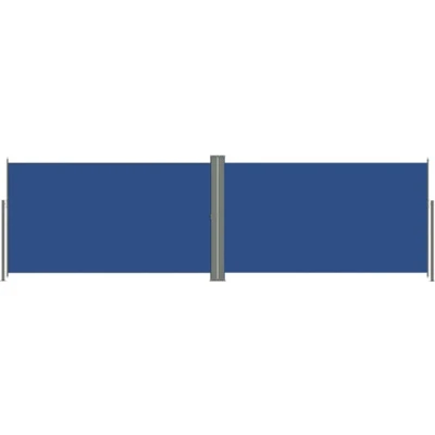 Afbeelding van Tuinscherm uittrekbaar 180x600 cm blauw