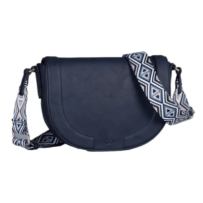 Afbeelding van TOM TAILOR Schoudertas Nani Cross Bag Dark Blue Donkerblauw
