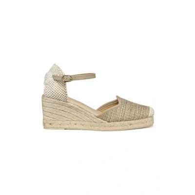 Afbeelding van Geox Gelsa Espadrilles, Dames, Maat: 40, Light taupe Leer en textiel