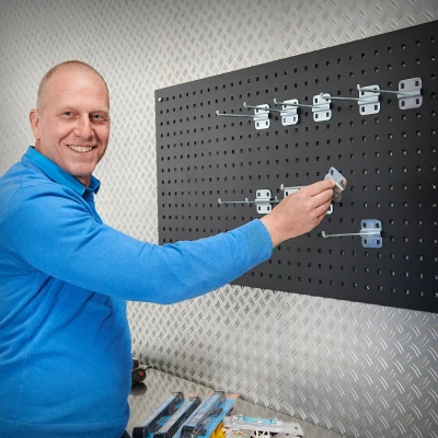 Afbeelding van Datona® Basis set haken voor gereedschapsbord 20 cm