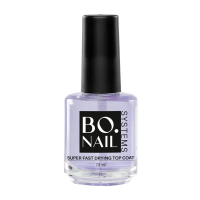 Afbeelding van BO.NAIL SYSTEMS BO Super Fast Drying Top Coat 15ml