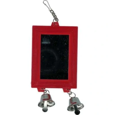 Afbeelding van Pawise Bird mirror with bell