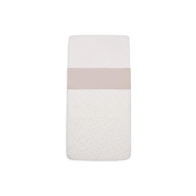 Afbeelding van Jollein Laken Wieg 75x100cm Slub Nougat