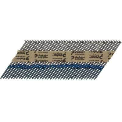 Afbeelding van Paslode 34 Papier Gebonden Stripnagels IM90 Blank Ring 3.1x80mm +2x Gas VE=2500 142033
