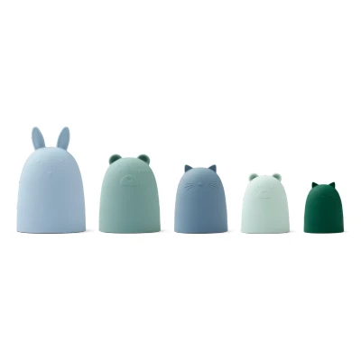 Afbeelding van Liewood stapeltoren anneli dusty mint multi mix