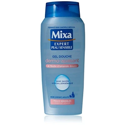 Afbeelding van Mixa Douchegel Dermo Verzachtend met Amandelolie, 1 Stuk x 400 Ml