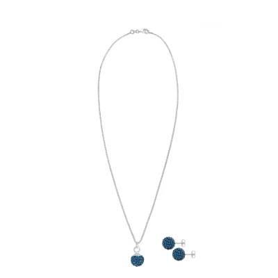 Afbeelding van Elli Classic SET Oorbellen, Dames, Maat: 45, Blau