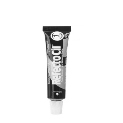 Afbeelding van RefectoCil Wimper en wenkbrauwverf 1 Pure Black 15 ml