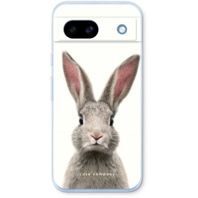 Afbeelding van Case Company® hoesje geschikt voor Google Pixel 8a Daisy Soft Cover Telefoonhoesje Bescherming aan alle Kanten en Schermrand