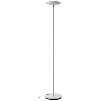 Afbeelding van LED vloerlamp Bermuda, kop draaibaar, wit