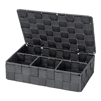Afbeelding van Wenko Organizer Adria 26 X 7 17 Cm Polypropyleen Grijs