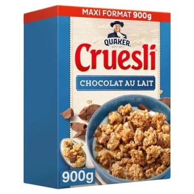 Afbeelding van Cruesli Granen met melkchocolade, 900 g