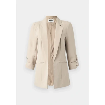 Afbeelding van ONLY Onlkayle Orleen 3/4 Halflange jas, Dames, Maat: 34, Oxford tan