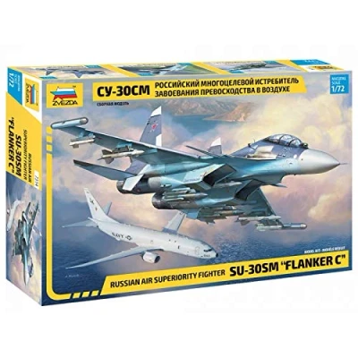 Afbeelding van Zvezda Sukhoi Su 30 Sm (4/19) * (Zve7314) modelbouwsets, hobbybouwspeelgoed voor kinderen, modelverf en accessoires