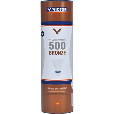 Afbeelding van Victor 500 Bronze Nylon badmintonshuttles