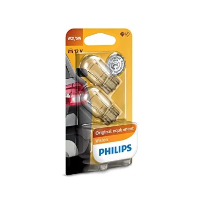 Image de Philips Vision W21/5W, Lampe De Signalisation, Blister 2
