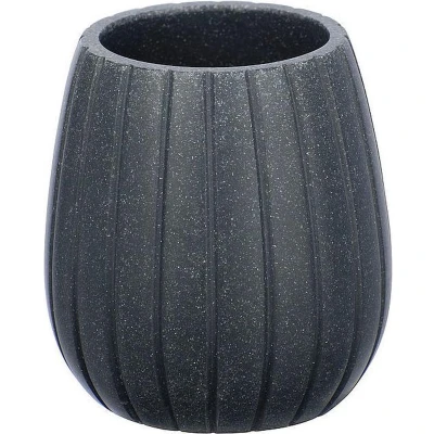 Afbeelding van Wenko Tandenborstelhouder Cantaloup 10 Cm Polyresin Antraciet