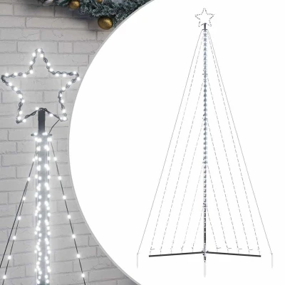 Afbeelding van Kerstboomverlichting 570 koudwitte LED&#039;s 399 cm