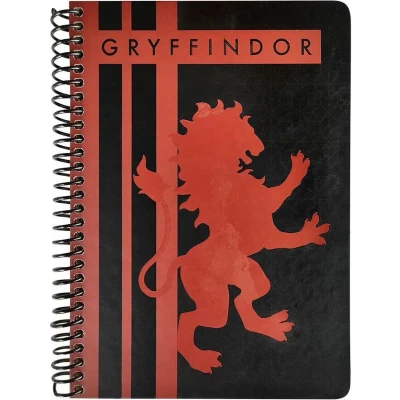 Afbeelding van Wizarding World Harry Potter A5 Spiraal Notitieboek Griffoendor