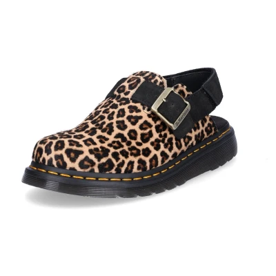Afbeelding van Dr. Martens Jorge II Unisex Clogs Light tan/black, Maat: 41, tan/black Veloursleer