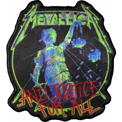 Afbeelding van Metallica And Justice For All Patch Zwart/Multicolours
