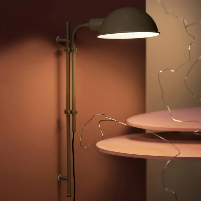 Afbeelding van MARSET Funiculí A wandlamp, mosgrijs