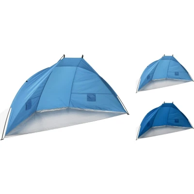 Afbeelding van Strandtent UV 50+ 270 X 120 cm blauw