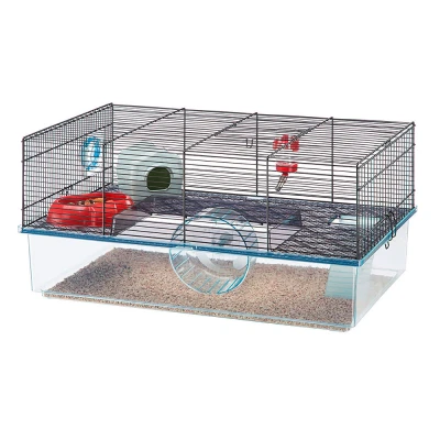Afbeelding van Ferplast Hamsterkooi Favola Dierenverblijf 60x36.5x30 cm Zwart
