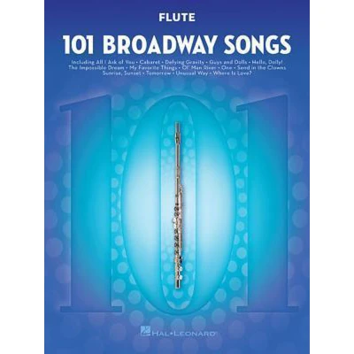Afbeelding van 101 Broadway Songs for Flute