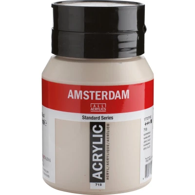 Afbeelding van Amsterdam Standard Series Acrylverf Pot 500 ml Warmgrijs 718