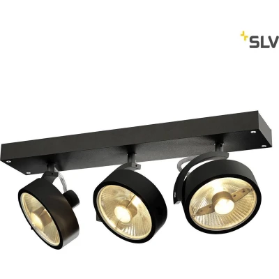 Afbeelding van SLV Kalu 1000704 Plafondspot GU10 Zwart