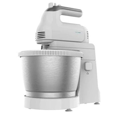 Image de Mixeur/mélangeur de pâte Cecotec PowerTwist Steel 500W 35 L Blanc Acier inoxydable