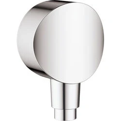 Afbeelding van Hansgrohe FixFit muuraansluitbocht S kunststof met terugslagklep