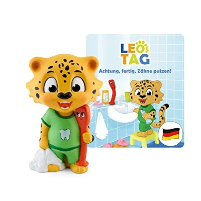 Afbeelding van Tonies De dag van Leo Klaar, gestaag, poets je tanden! (Duits)