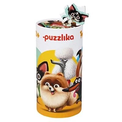 Afbeelding van Puzzlika Puzzel Honden 4+4+5+6+8 stukjes