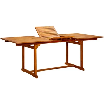 Afbeelding van Tuintafel (160 240)X100X75 Cm Massief Acaciahout