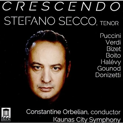 Afbeelding van Stefano Secco, Kaunas City Symphony Orchestra Crescendo (CD)