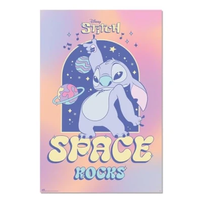 Afbeelding van Poster Disney Stitch Space Rocks 61x91,5cm